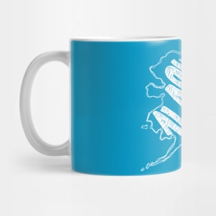 Alaska (White Graphic) Mug